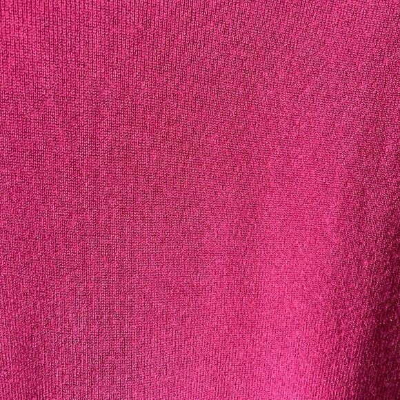 Color Works Maroon Oversized Sweater Size S - Picture 6 of 9